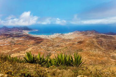 Mindelo Körfezi, Sao Vicente Adası, Cape Verde, Cabo Verde, Afrika.