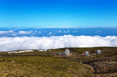 Roque de los Muchachos Gözlemevi, La Palma Adası, Kanarya Adaları, İspanya, Avrupa. 