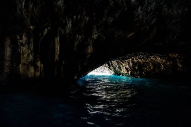 Cueva Bonita, Tijarafe, La Palma Adası, Kanarya Adaları, İspanya, Avrupa.