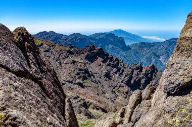 Caldera de Taburiente Ulusal Parkı, La Palma Adası, Kanarya Adaları, İspanya, Avrupa