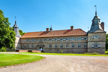 Westerwinkel Kalesi, Ascheberg, Kuzey Ren-Vestfalya, Almanya, Avrupa