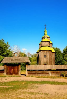 eski ahşap kilise, pirogovo, kiev, Ukrayna