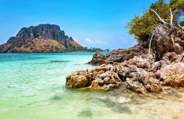 Küçük ada, Andaman Denizi, Krabi Eyaleti, Tayland