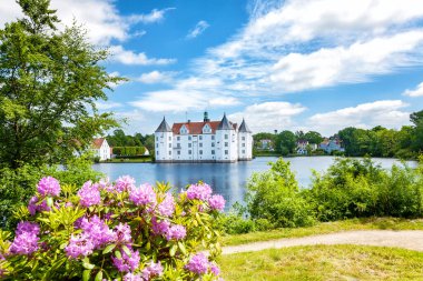Gluecksburg Şatosu, Schleswig-Holstein, Almanya, Avrupa