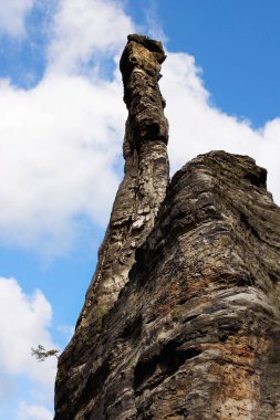 Herkül sütunu, Rosenthal-Bielatal, Sakson İsviçre, Saksonya, Almanya, Avrupa