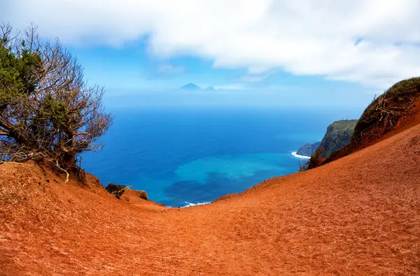 Mirador de Abrante 'nin bakış açısı, Ada La Gomera, Kanarya Adaları, İspanya, Avrupa.