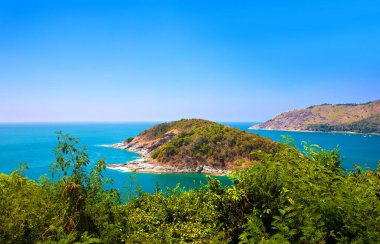 Phuket Adası 'nın batı kıyısı, Andaman Denizi, Tayland