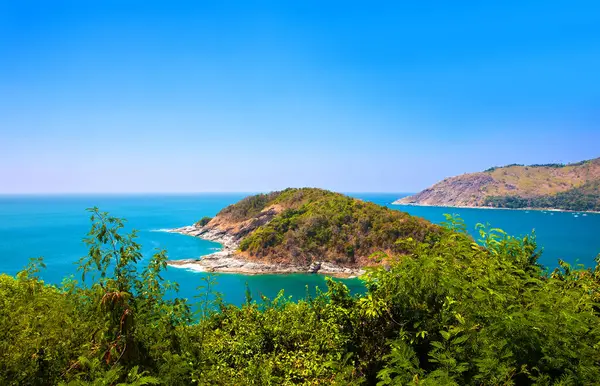 Phuket Adası 'nın batı kıyısı, Andaman Denizi, Tayland