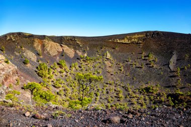 Volkan San Antonio, Los Canarios, La Palma Adası, Kanarya Adaları, İspanya, Avrupa.