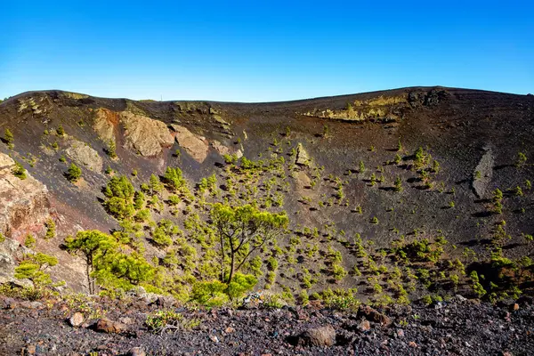 Volkan San Antonio, Los Canarios, La Palma Adası, Kanarya Adaları, İspanya, Avrupa.