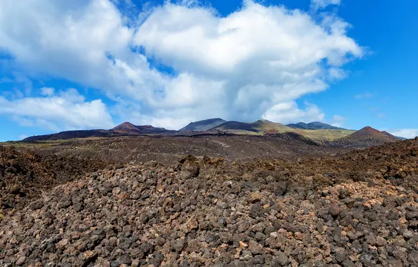 Volkanik manzara, La Palma Adası, Kanarya Adaları, İspanya, Avrupa.