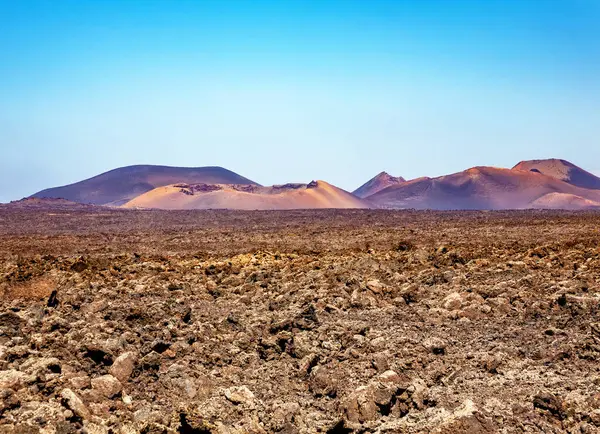 Timanfaya Ulusal Parkı, Lanzarote Adası, Kanarya Adaları, İspanya, Avrupa