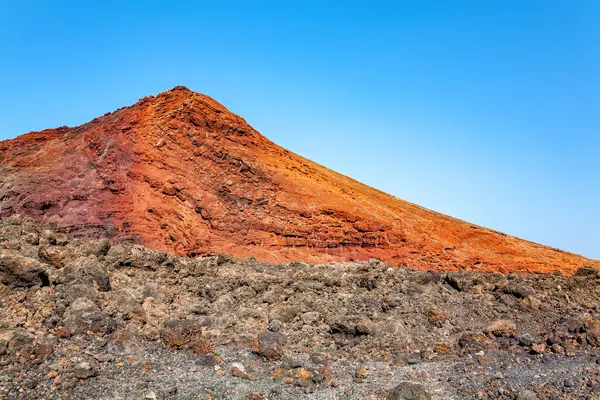 Volkanik manzara, Lanzarote Adası, Kanarya Adaları, İspanya, Avrupa