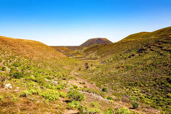 Volkan Monte Corona, Lanzarote Adası, Kanarya Adaları, İspanya, Avrupa