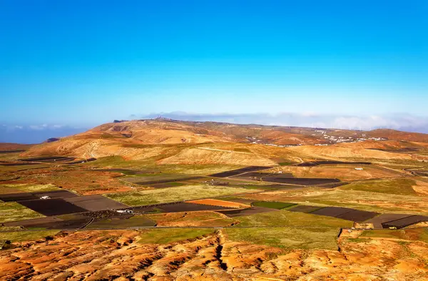 Volkanik manzara, Lanzarote Adası, Kanarya Adaları, İspanya, Avrupa
