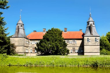 Westerwinkel Kalesi, Ascheberg, Kuzey Ren-Vestfalya, Almanya, Avrupa