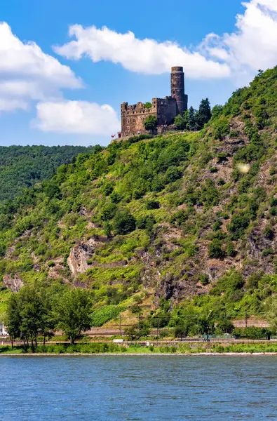 Maus Kalesi, Fare Kalesi, St. Goarshausen, Rhineland-Palatinate, Almanya, Avrupa