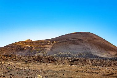 Volkanik manzara, Lanzarote Adası, Kanarya Adaları, İspanya, Avrupa