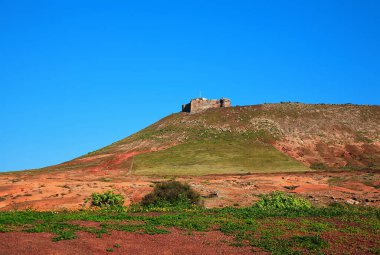 Santa Barbara Kalesi, Teguise Adası Lanzarote Adası, Kanarya Adaları, İspanya, Avrupa