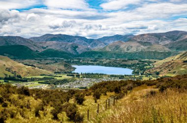 Hayes Gölü, Otago, Güney Adası, Yeni Zelanda, Okyanusya