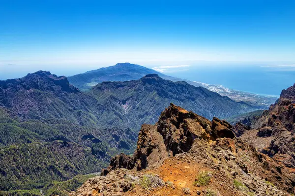 Caldera de Taburiente Ulusal Parkı, La Palma Adası, Kanarya Adaları, İspanya, Avrupa