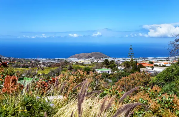 La Palma Adası 'nın batı kıyısı, Kanarya Adaları, İspanya, Avrupa.