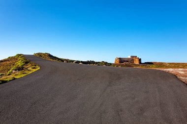 Santa Barbara Kalesi, Teguise Adası Lanzarote Adası, Kanarya Adaları, İspanya, Avrupa