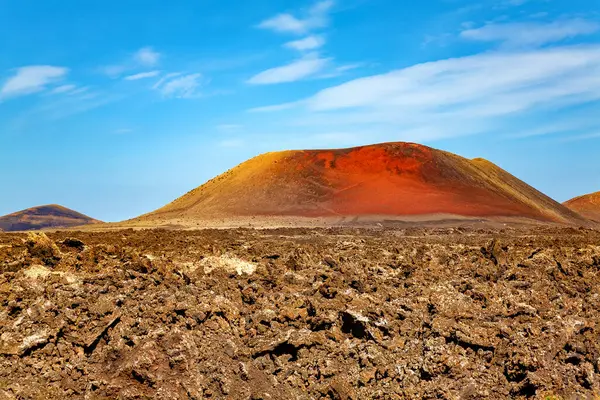 Caldera Colorada, Lanzarote Adası, Kanarya Adaları, İspanya, Avrupa