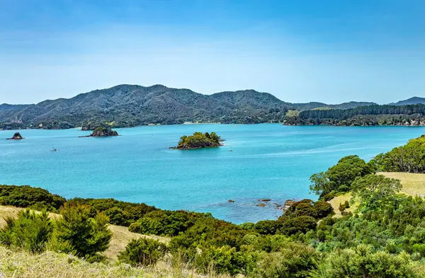 Urupukapuka Adası, Adalar Körfezi, Kuzey Adası, Yeni Zelanda, Okyanusya. 