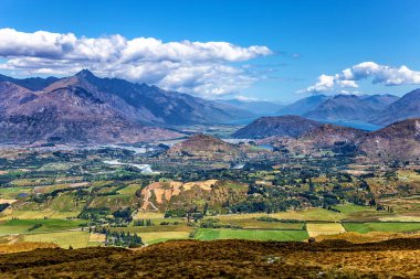 Queenstown Vadisi, Otago, Güney Adası, Yeni Zelanda, Okyanus