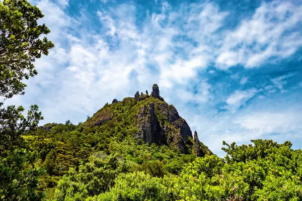 Manaia Dağı, Kuzey Adası, Yeni Zelanda, Okyanus. 