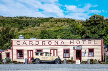 Cardrona Oteli, Otago, Güney Adası, Yeni Zelanda, Okyanusya