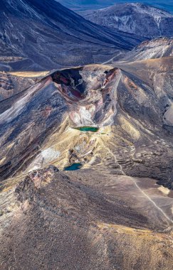 Kızıl Krater ve Zümrüt Gölleri, Kuzey Adası, Yeni Zelanda, Okyanus