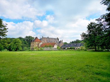 Tatenhausen Kalesi, Kuzey Ren-Vestfalya, Almanya, Avrupa