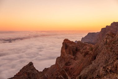 Caldera de Taburiente Ulusal Parkı, La Palma Adası, Kanarya Adaları, İspanya, Avrupa