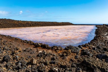 Salinas Marinas de Fuencaliente, La Palma Adası, Kanarya Adaları, İspanya, Avrupa
