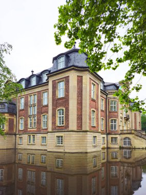 Su Kalesi Loburg, Kuzey Ren-Vestfalya, Almanya, Avrupa