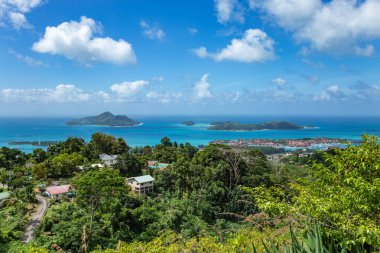 Sainte Anne Deniz Ulusal Parkı ile Mahe Adası, Seyşeller Cumhuriyeti, Afrika