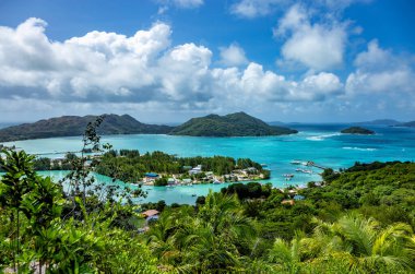 Ste Anne Körfezi, Praslin Adası, Seyşeller Cumhuriyeti, Afrika
