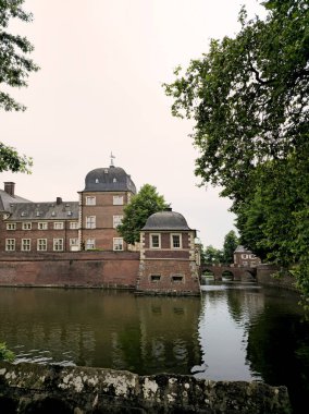 Ahaus Kalesi, Kuzey Ren-Vestfalya, Almanya, Avrupa