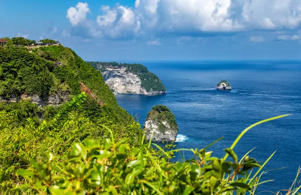 Kelingking Sahili, Ada Nusa Penida, Endonezya, Güneydoğu Asya