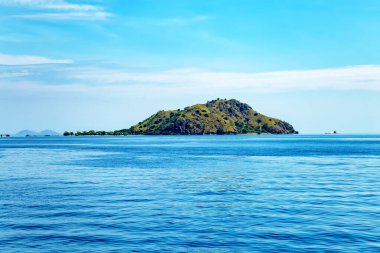 Komodo Ulusal Parkı 'ndaki Kanawa Adası, Flores, Endonezya, Güneydoğu Asya