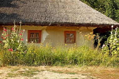 Eski Ukrayna evi, Pirogovo, Kiev, Ukrayna