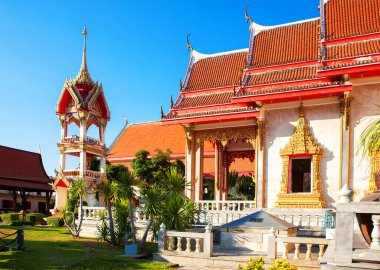 Wat Chalong Tapınağı, Phuket Adası, Tayland