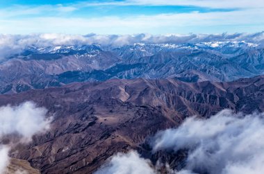 Dağ manzarası, Queenstown, Otago, Güney Adası, Yeni Zelanda, Okyanus
