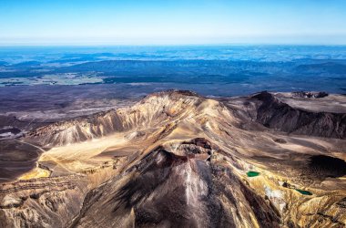 Kızıl Krater ve Zümrüt Gölleri, Kuzey Adası, Yeni Zelanda, Okyanus