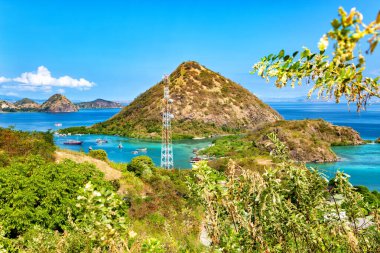 Maymun ve Kukusan Kecil Adaları, Labuan Bajo, Ost Nusa Tenggara, Flores, Endonezya, Güneydoğu Asya