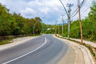 Yol, Labuan Bajo, Ost Nusa Tenggara, Flores, Endonezya, Güneydoğu Asya