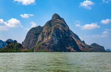 Rocky Adaları, Phang Nga Körfezi, Andaman Denizi, Tayland. 