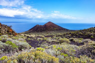 Volkanik manzara, La Palma Adası, Kanarya Adaları, İspanya, Avrupa.
